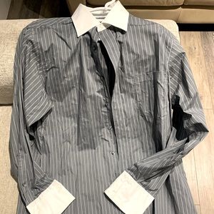 Donald Trump, 16/34-35 Striped Dress Shirt